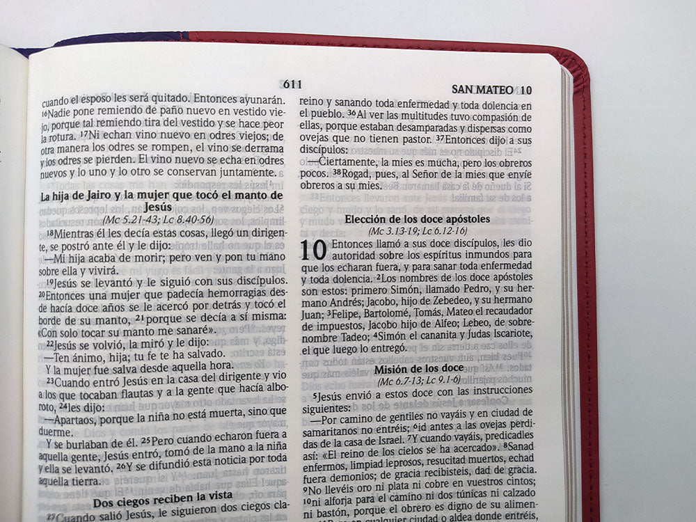 Biblia RVR2020 Ultrafina imit piel