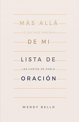 Más alla de mi lista de oracion