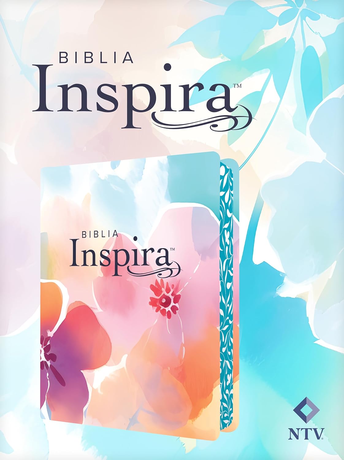 Biblia NTV Inspira Paraíso floral
