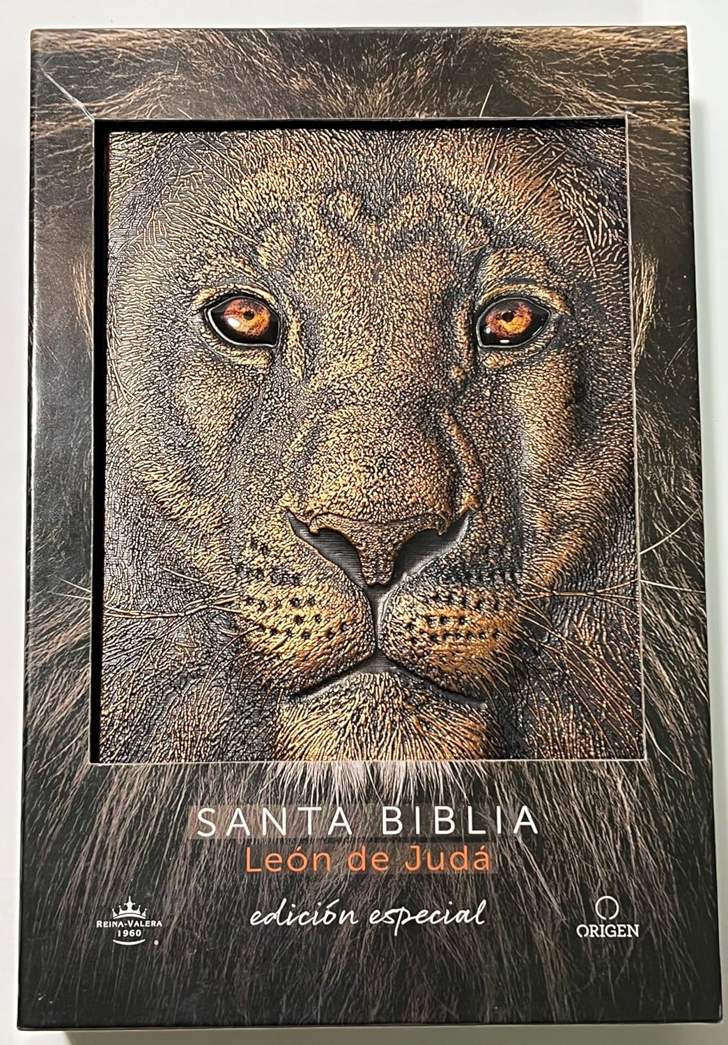 Biblia león RVR60 Bronce