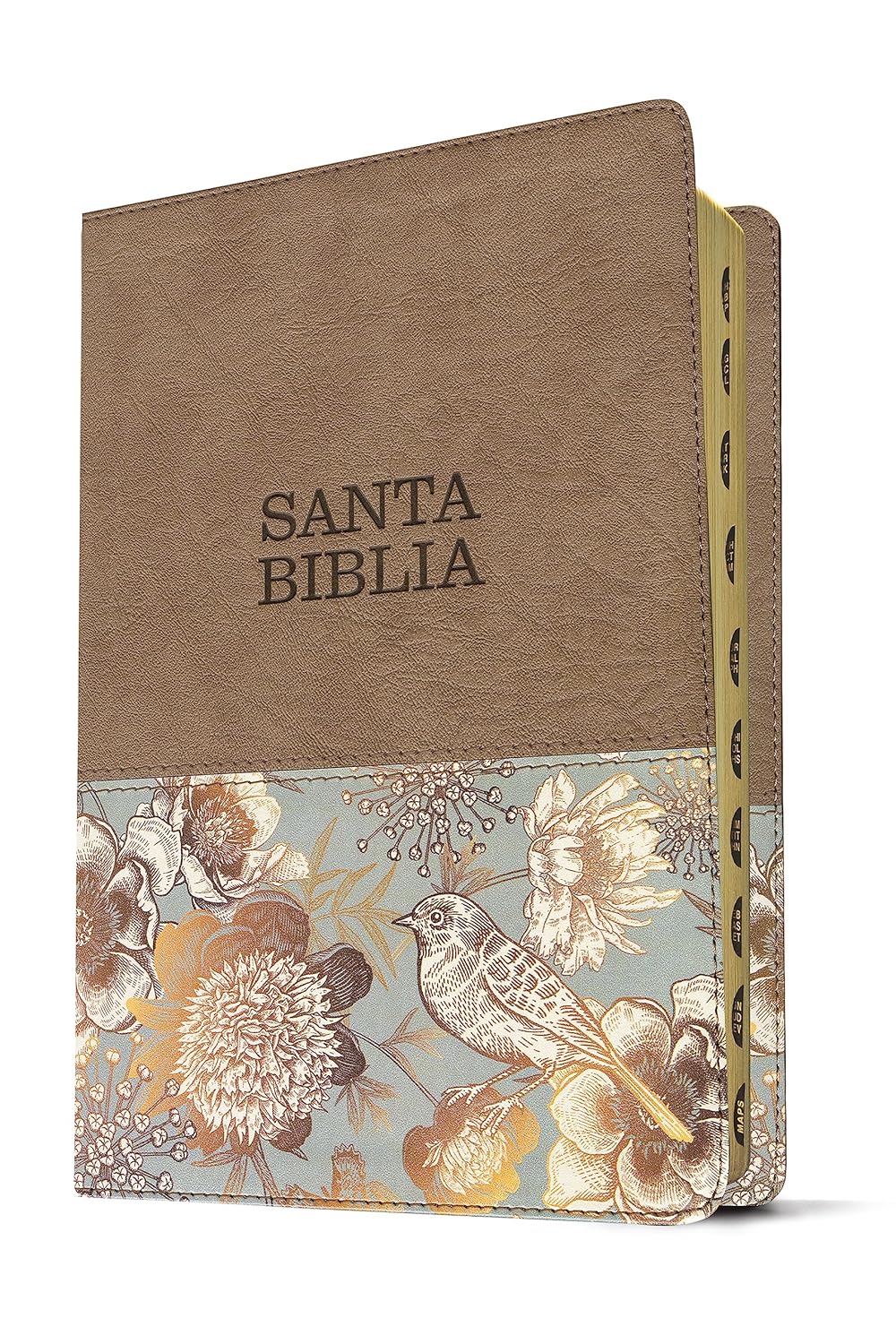 Biblia NTV Letra super gigante beige