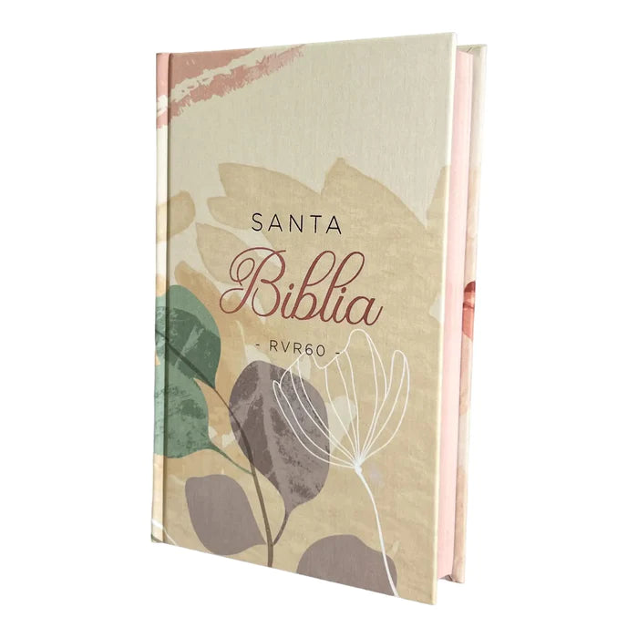 Biblia RVR60 Flores multibrisa tapa dura