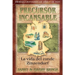 Precursor Incansable: La vida del Conde Zinzendorf - Librería Libros Cristianos - Libro