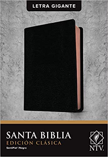 Biblia NTV Edición clásica letra gigante negro - Librería Libros Cristianos - Biblia