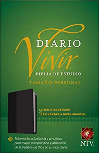 Bblia NTV de estudio del diario vivir tamaño personal negro - Librería Libros Cristianos - Biblia