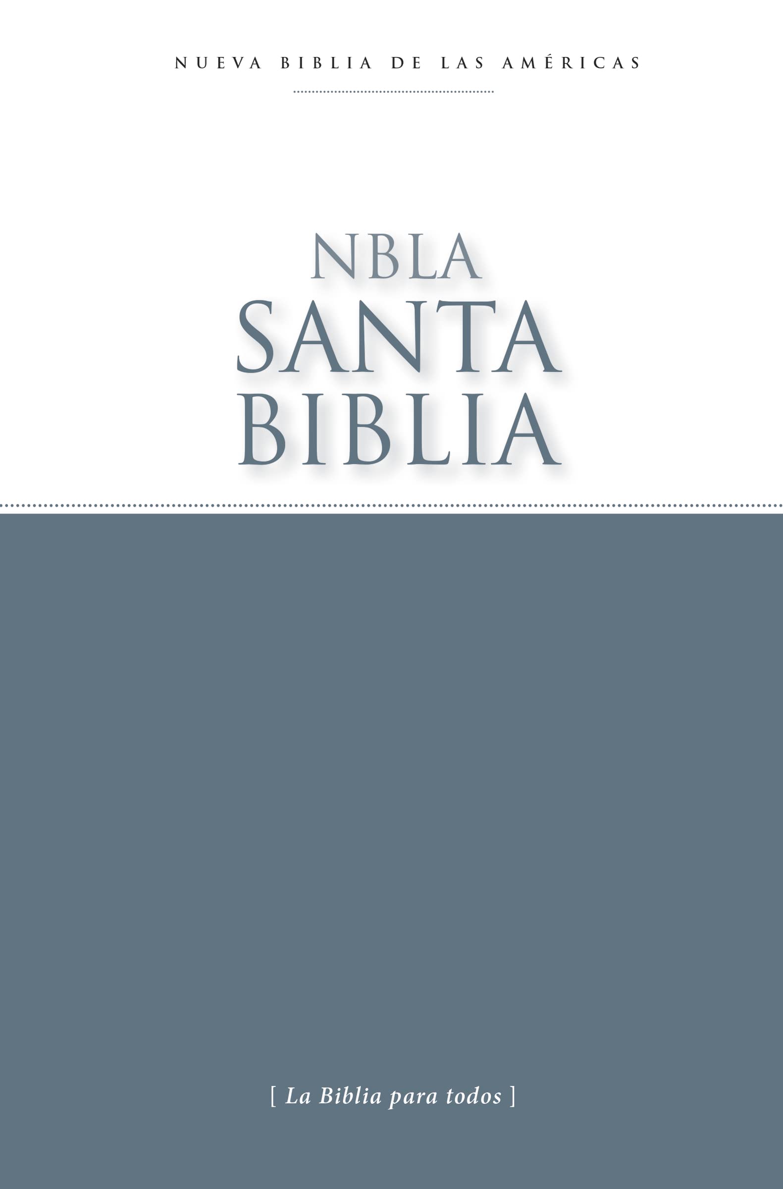 Biblia NLBA edicion economica