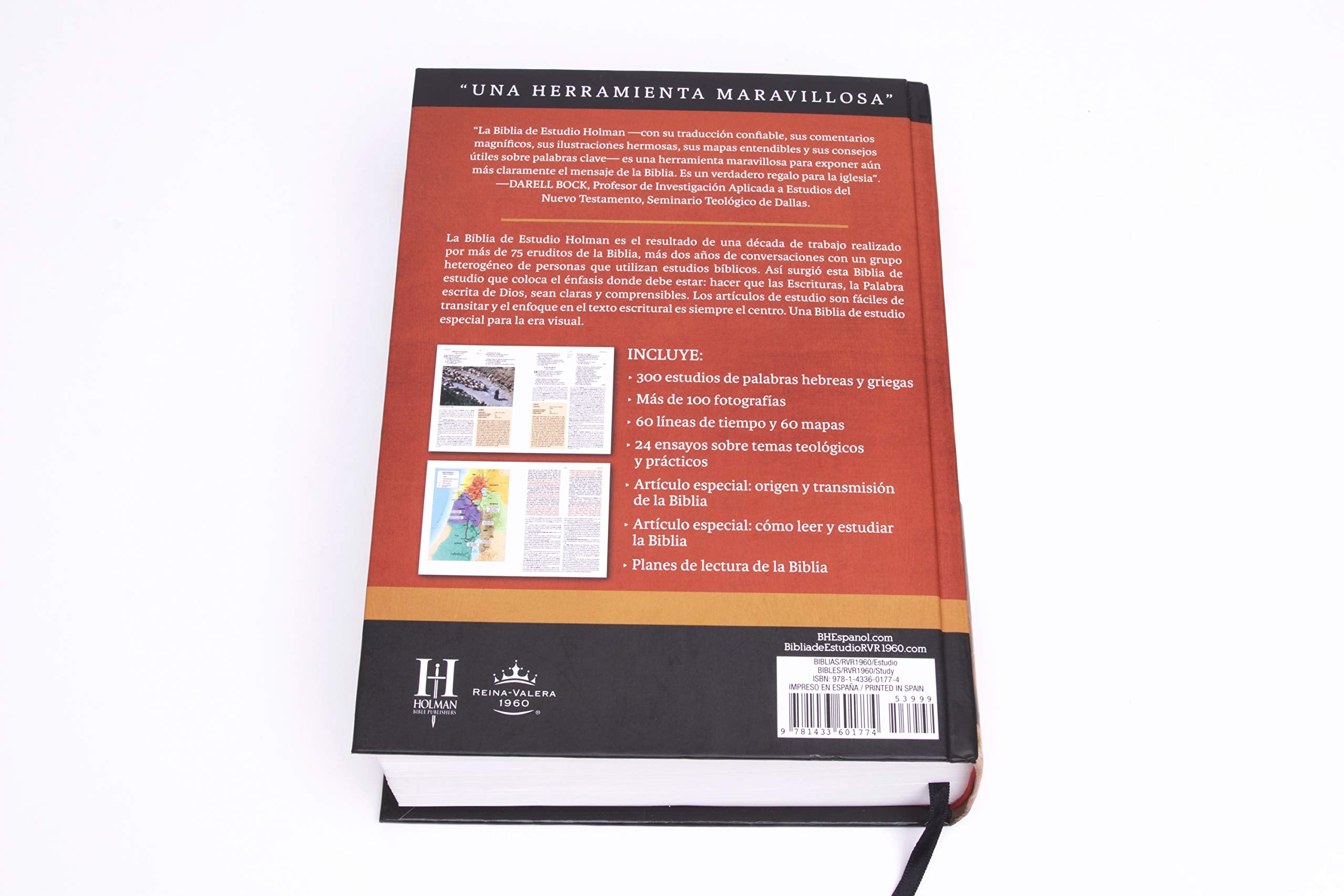 Biblia de Estudio Tapa Dura RVR60 - Librería Libros Cristianos - Biblia