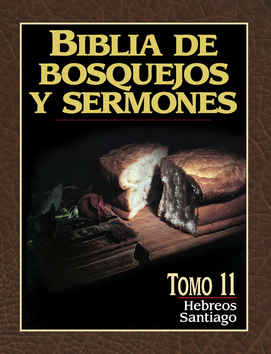 Biblia de bosquejos y sermones heb/stg Tomo 11 - Librería Libros Cristianos - Libro