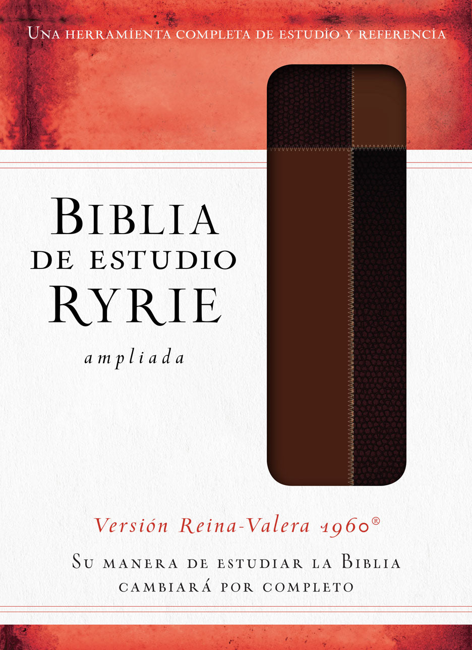 Biblia de estudio Ryrie Ampliada Duotono RVR60 - Librería Libros Cristianos - Biblia