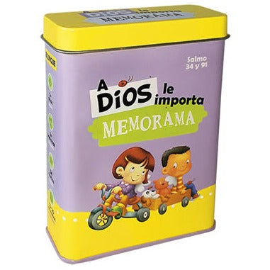 Juego bíblico a Dios le importa Salmos 34-91 - Librería Libros Cristianos - Regalo