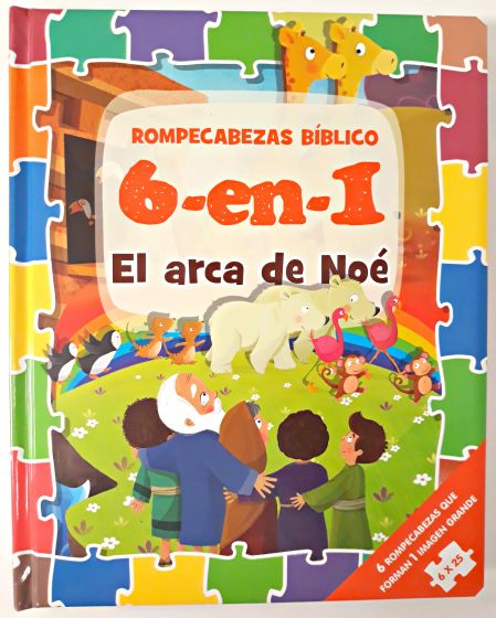 Biblia en rompecabezas: El arca de Noé - Librería Libros Cristianos - Libro