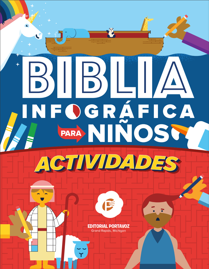 Biblia infográfica para niños actividades - Librería Libros Cristianos - Libro