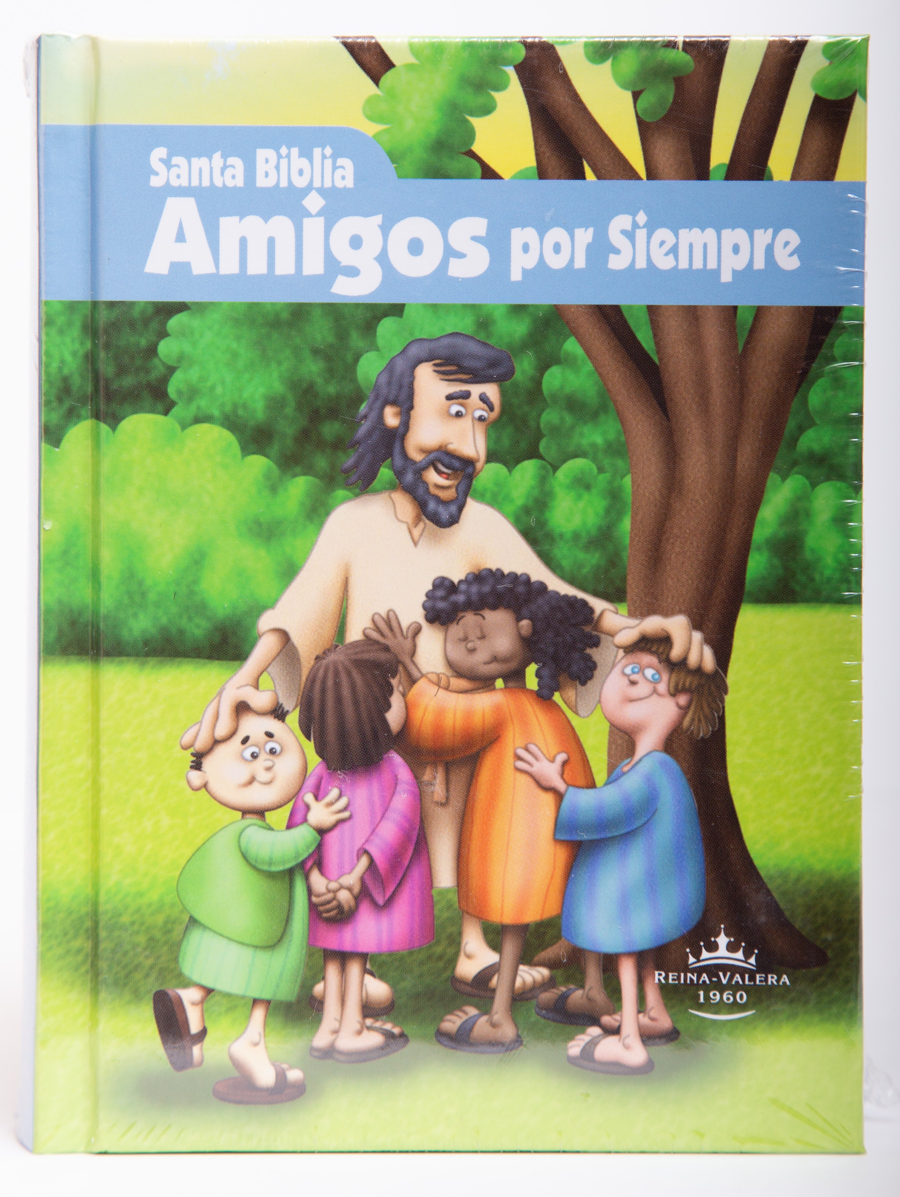 Biblia Bolsillo Tapa Dura Amigos Azul - Librería Libros Cristianos - Biblia