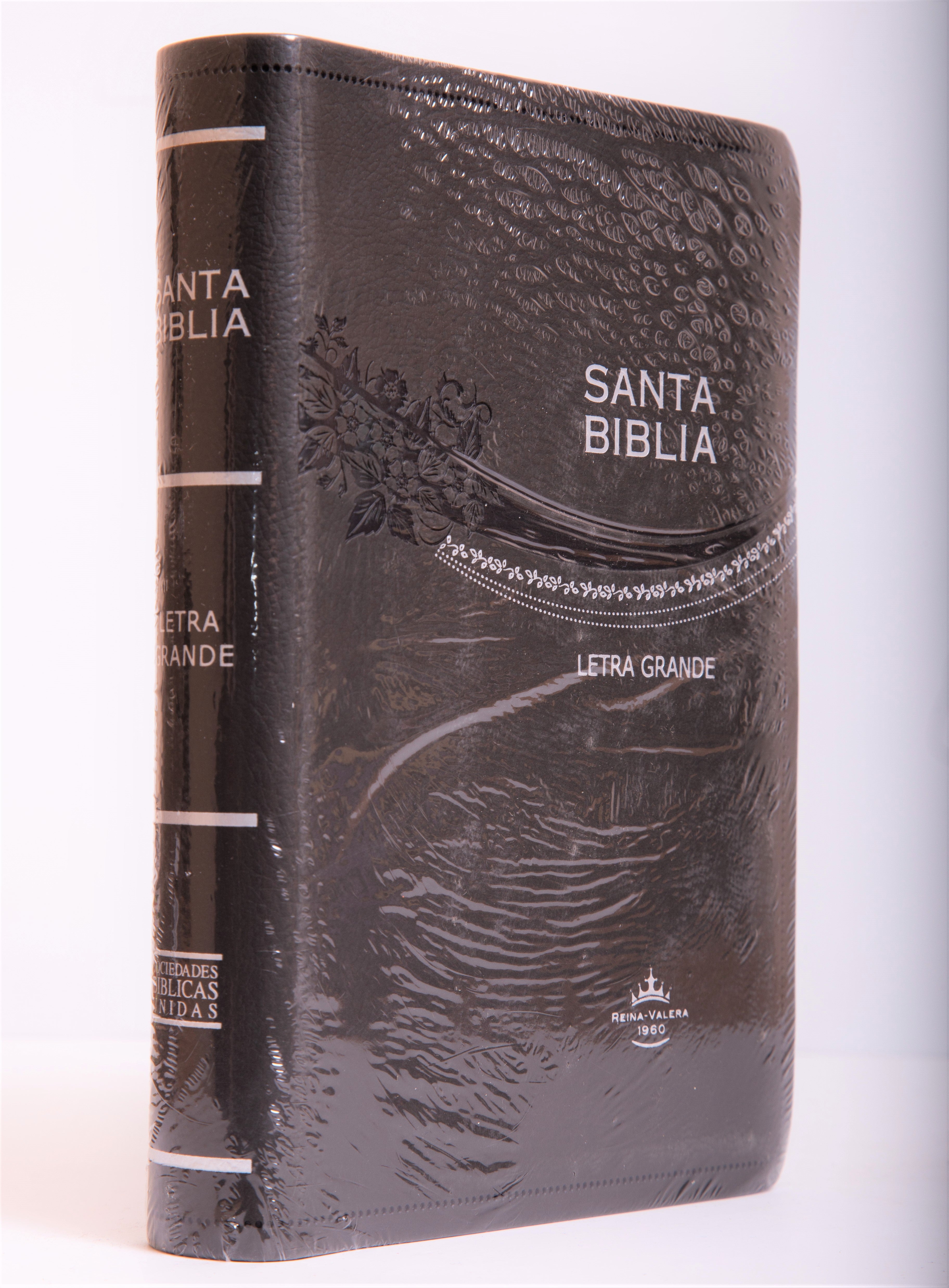 Biblia Letra Grande Gris - Librería Libros Cristianos - Biblia