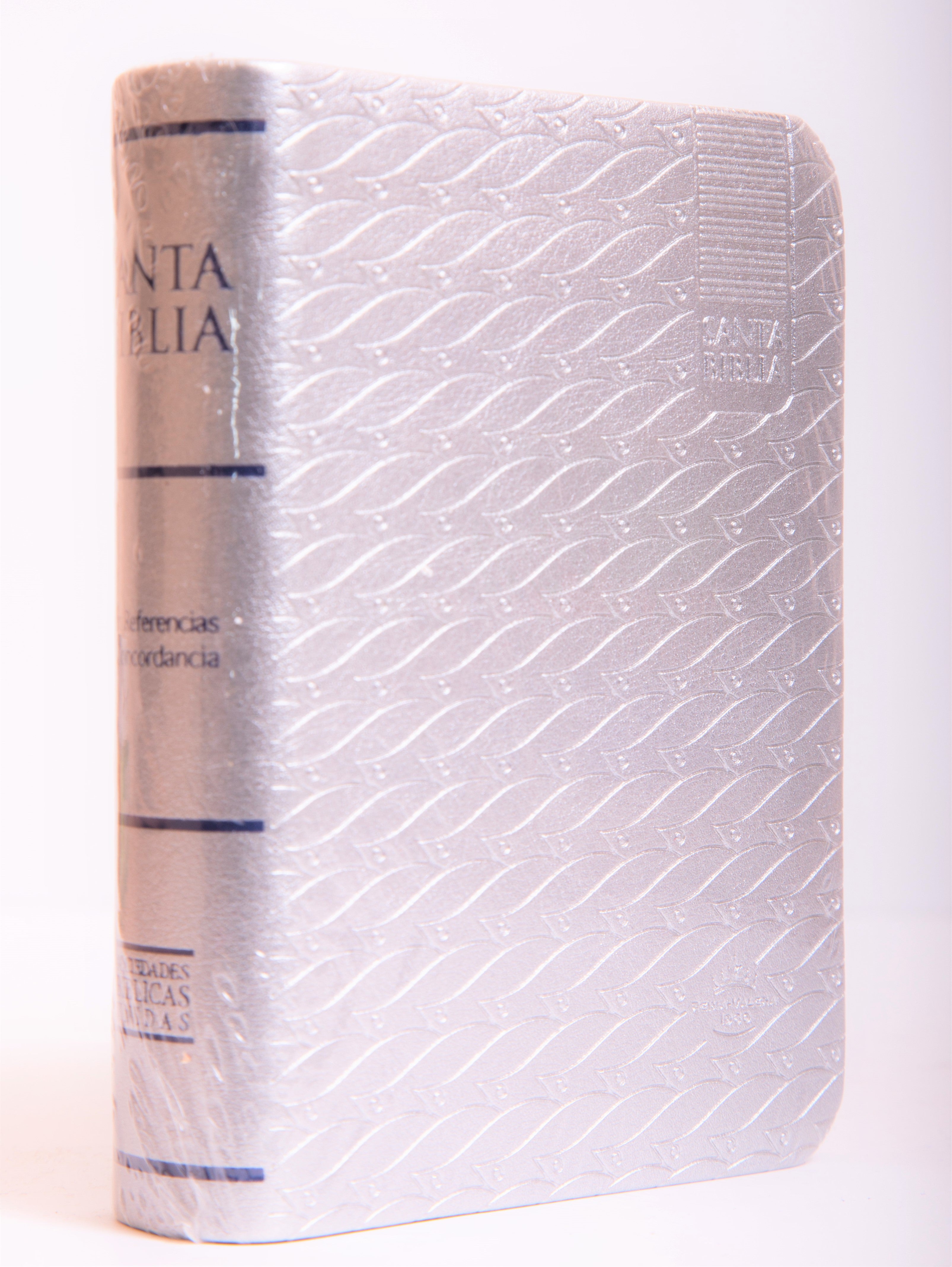Biblia Plata Bolsillo RVR60 - Librería Libros Cristianos - Biblia
