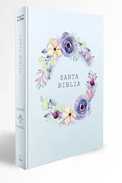 Biblia RVR60 Los Nombres de Dios- Flores Azul