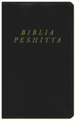 Biblia Peshitta, Negro Imitación Piel con Índice - Librería Libros Cristianos - Biblia