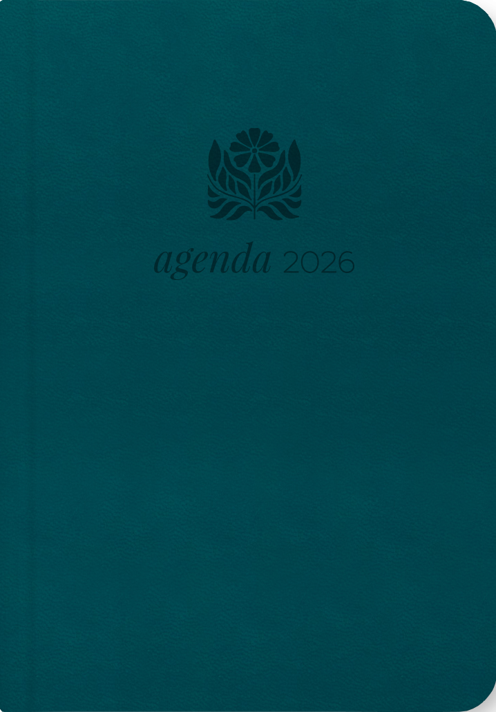 Agenda 2026 Mujeres - Turquesa piel