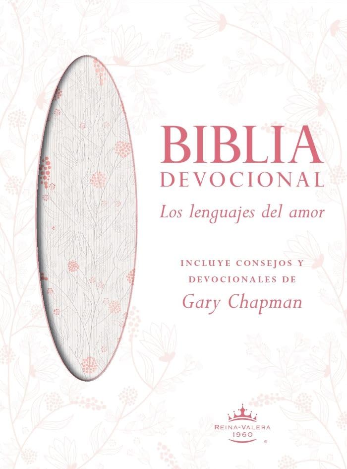 Biblia RVR1960 Devocional lenguajes del amor oro rosa