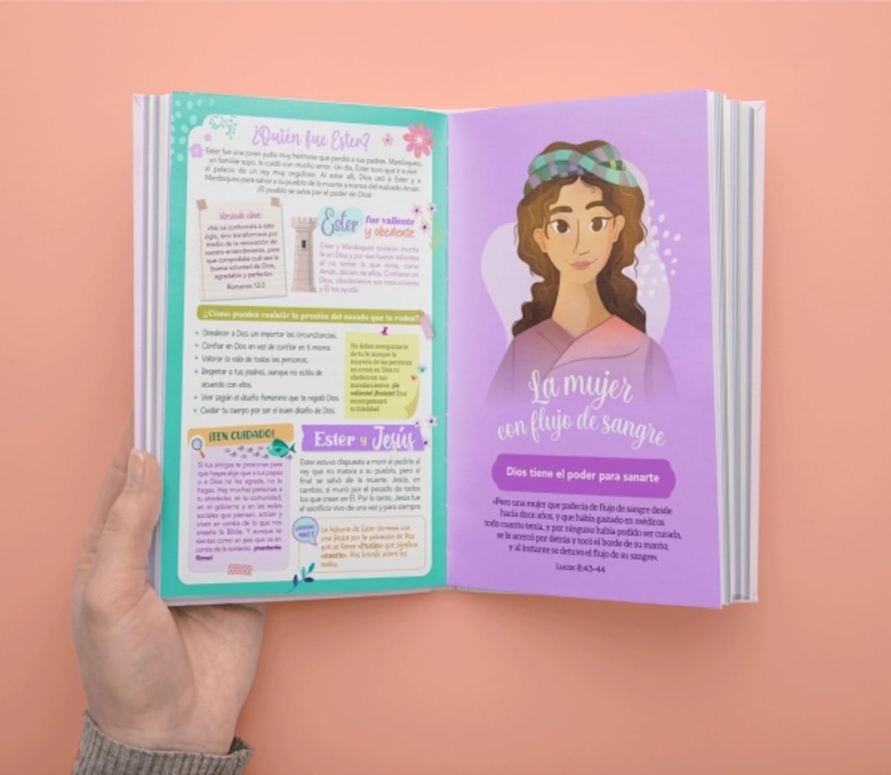 Biblia NTV de promesas para niñas rosa TD