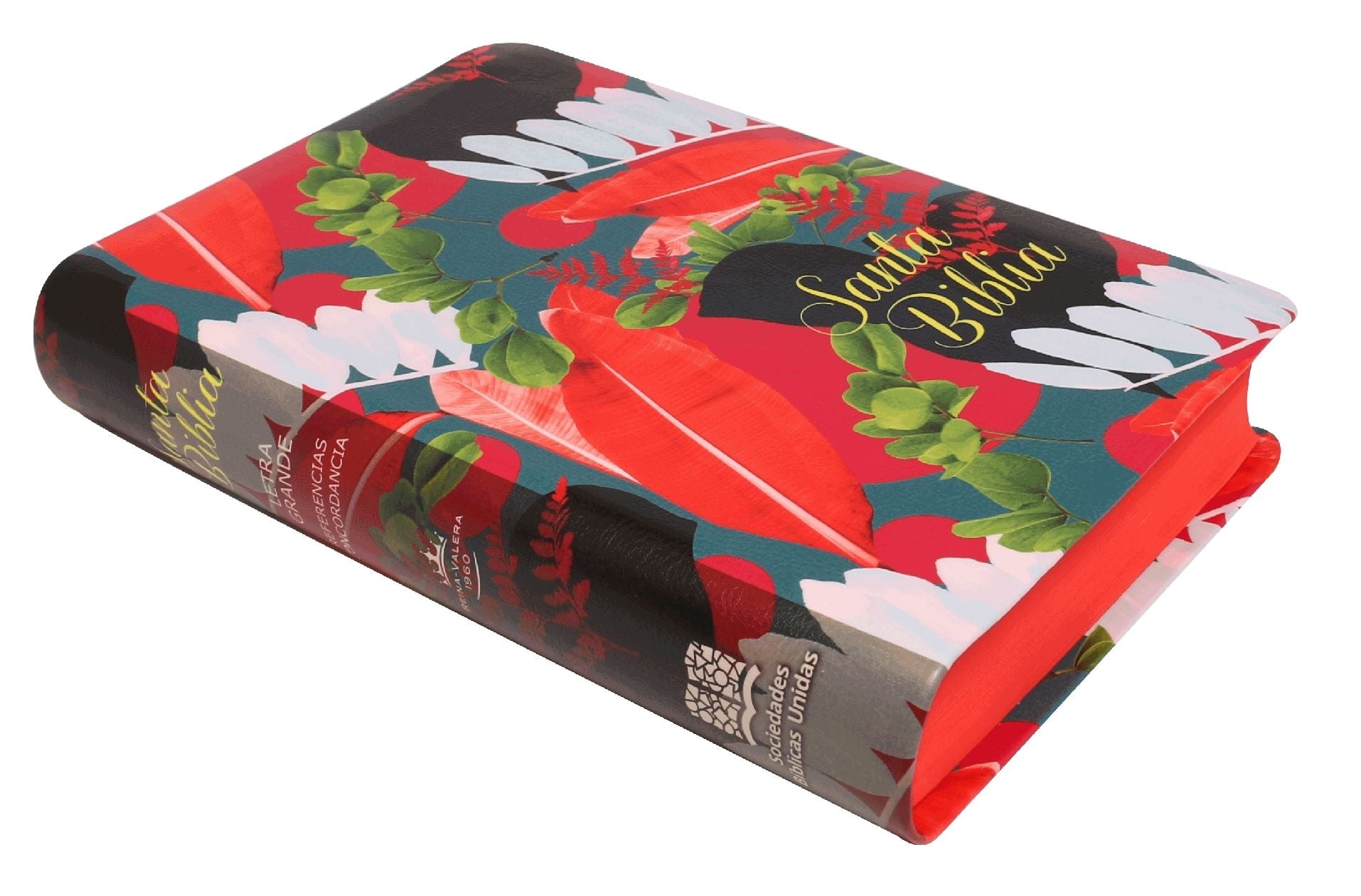 Biblia RVR60 mediana flores silvestres