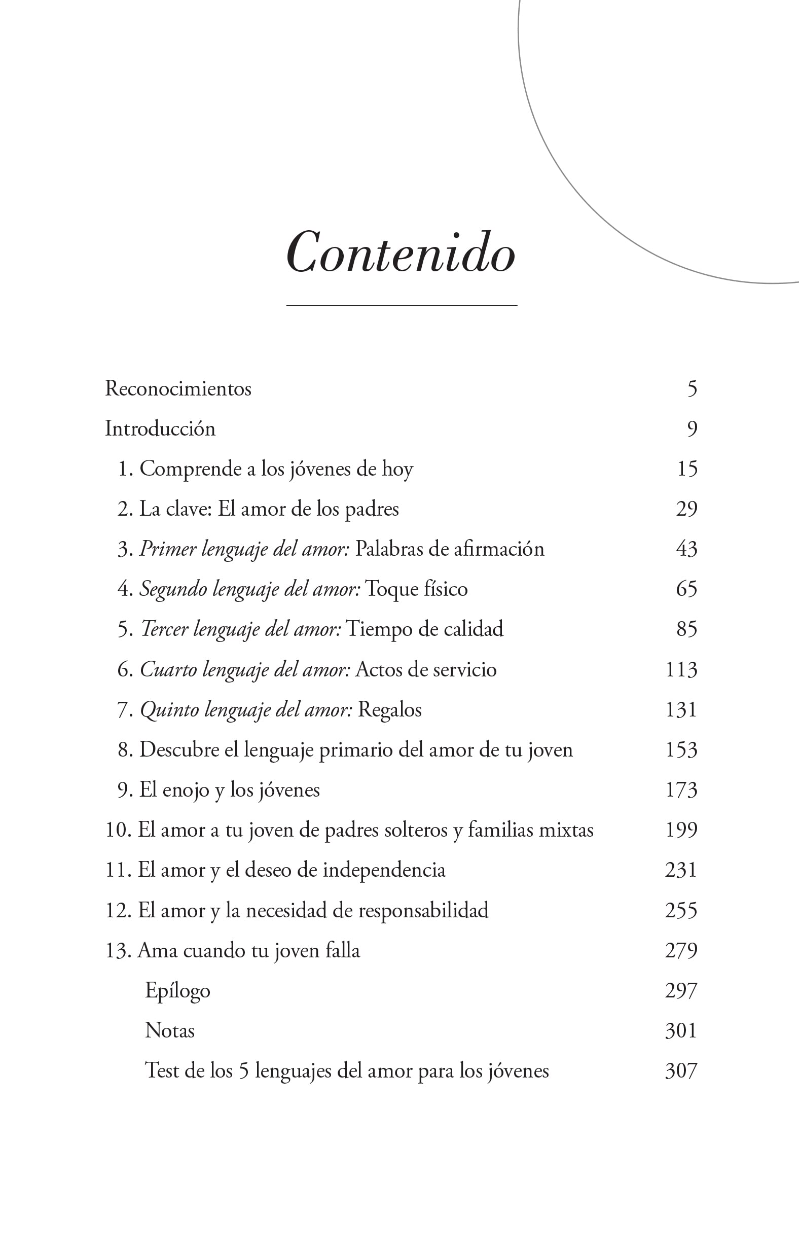 5 lenguajes del amor para jovenes revisado favoritos