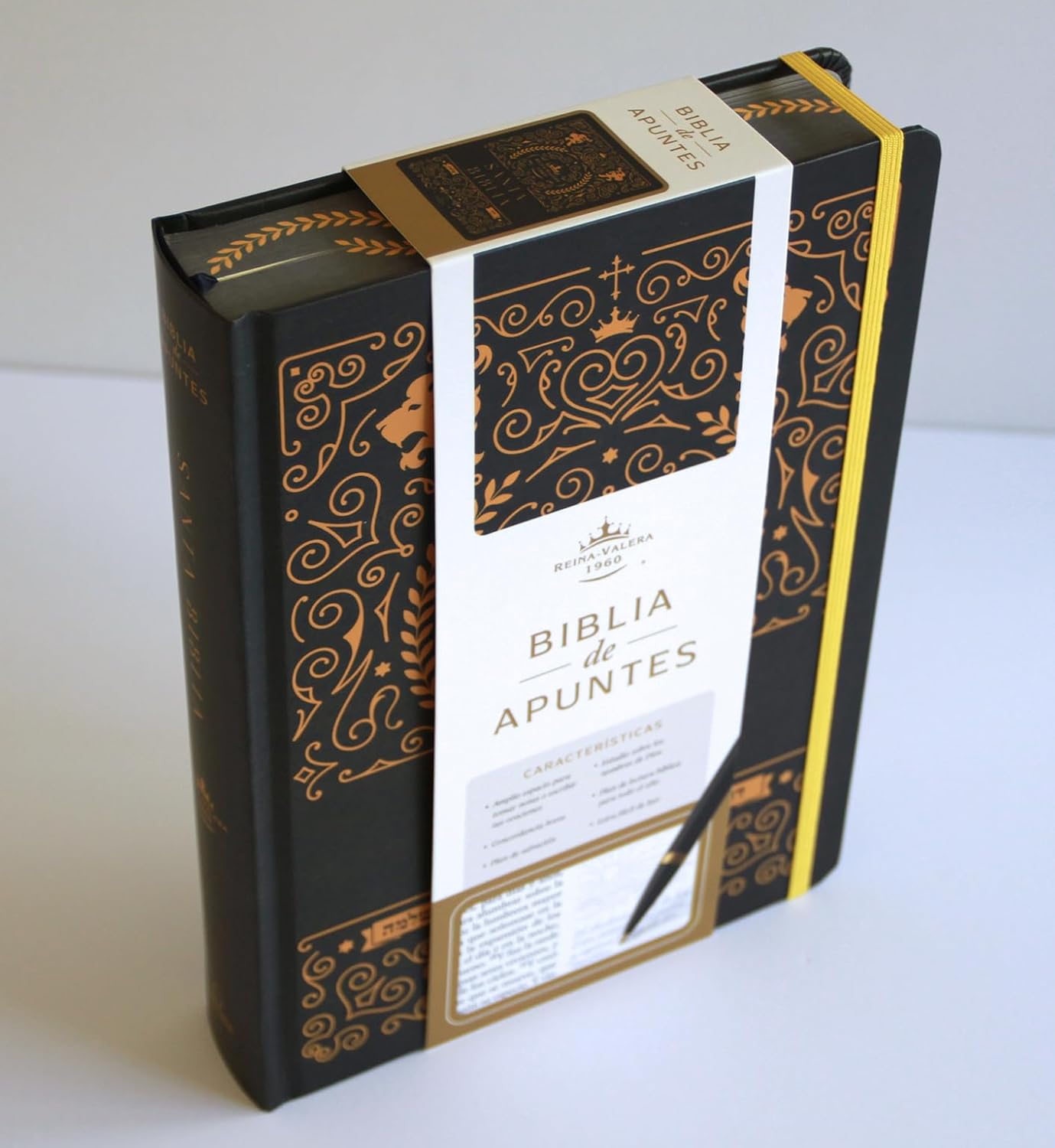 B. RV1960 Apuntes negro oro cto pintado