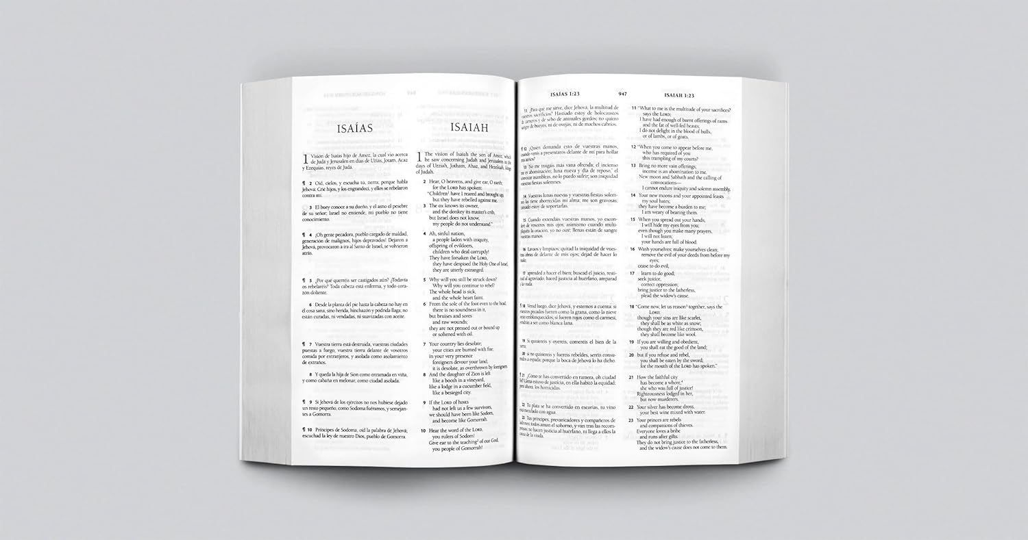 Biblia RVR60 Bilingue paralela ESV