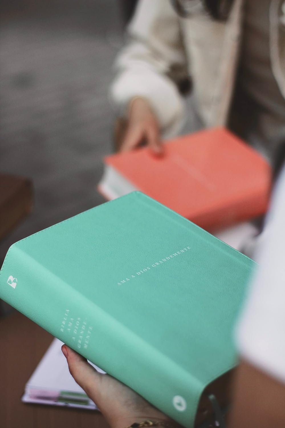 Biblia NBLA Ama a Dios grandemente turquesa