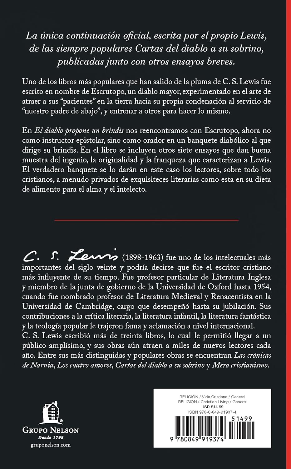 El diablo propone un brindis