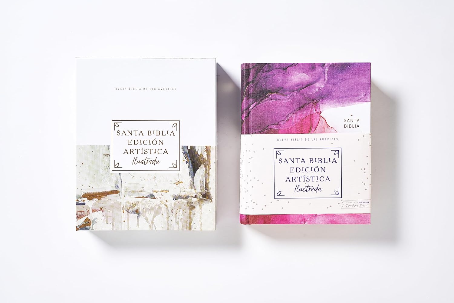 Biblia NBLA Edicion Artistica Ilustrada rosa TD