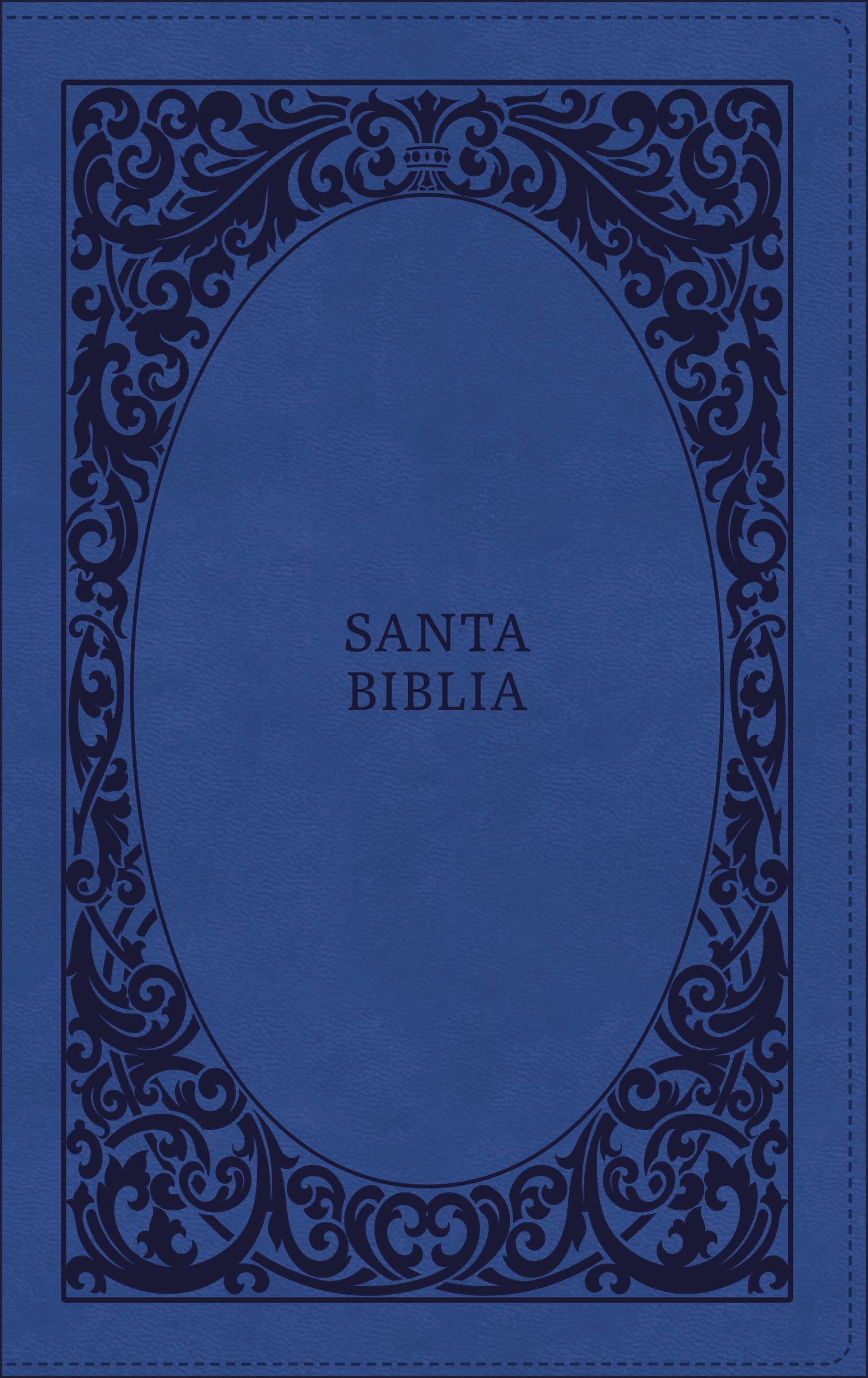 Biblia RVR60 Tierra Santa ultrafina Leathersoft Azul