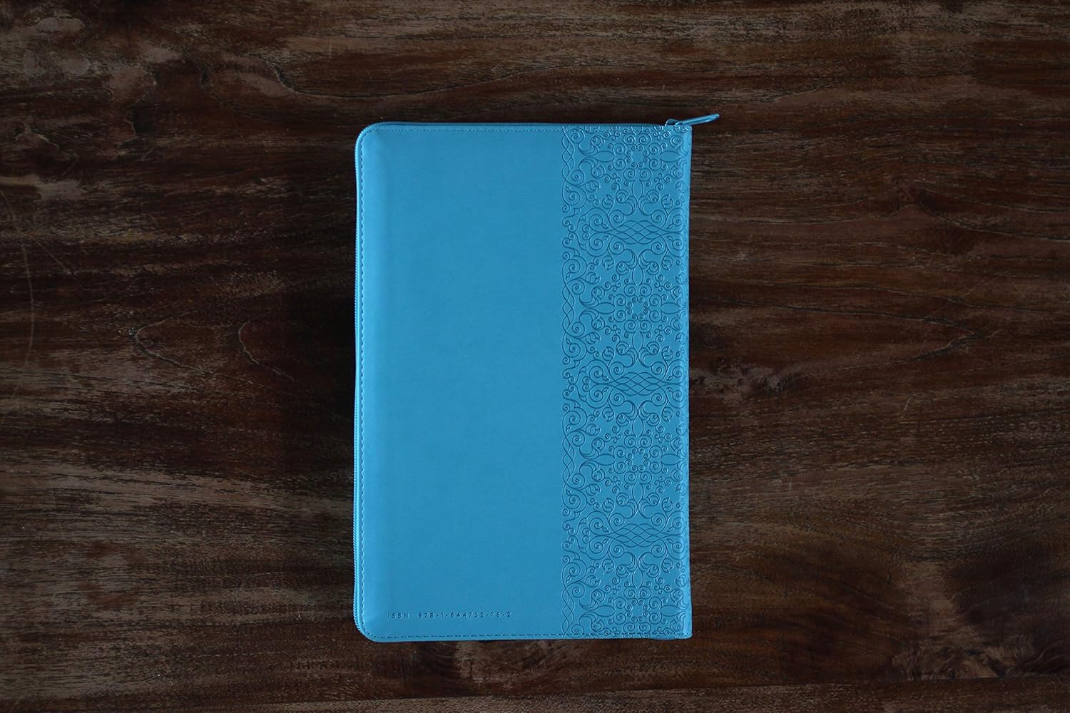 Biblia RVR1960 letra grande aguamarina