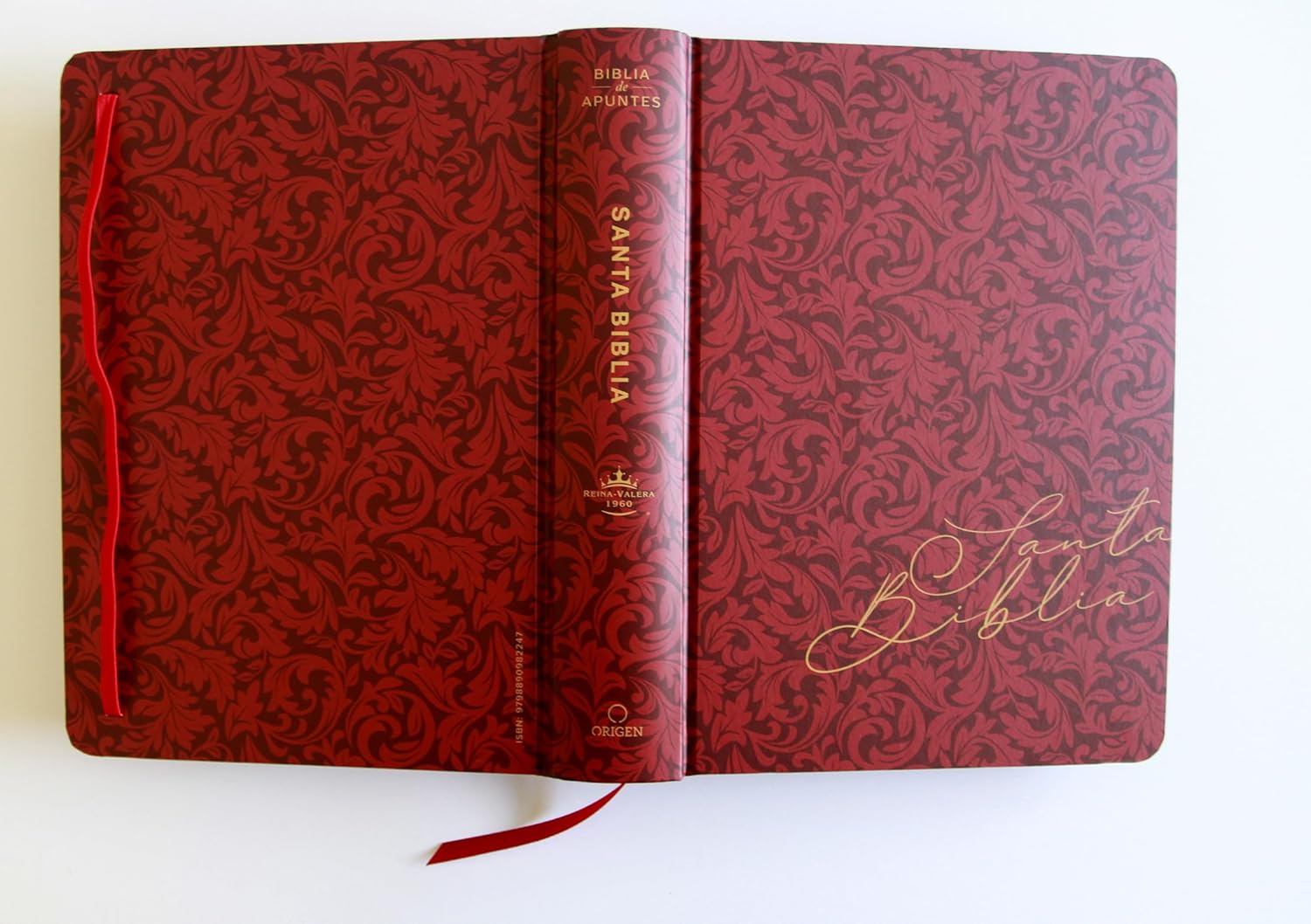 Biblia RVR1960 Apuntes vino pintado