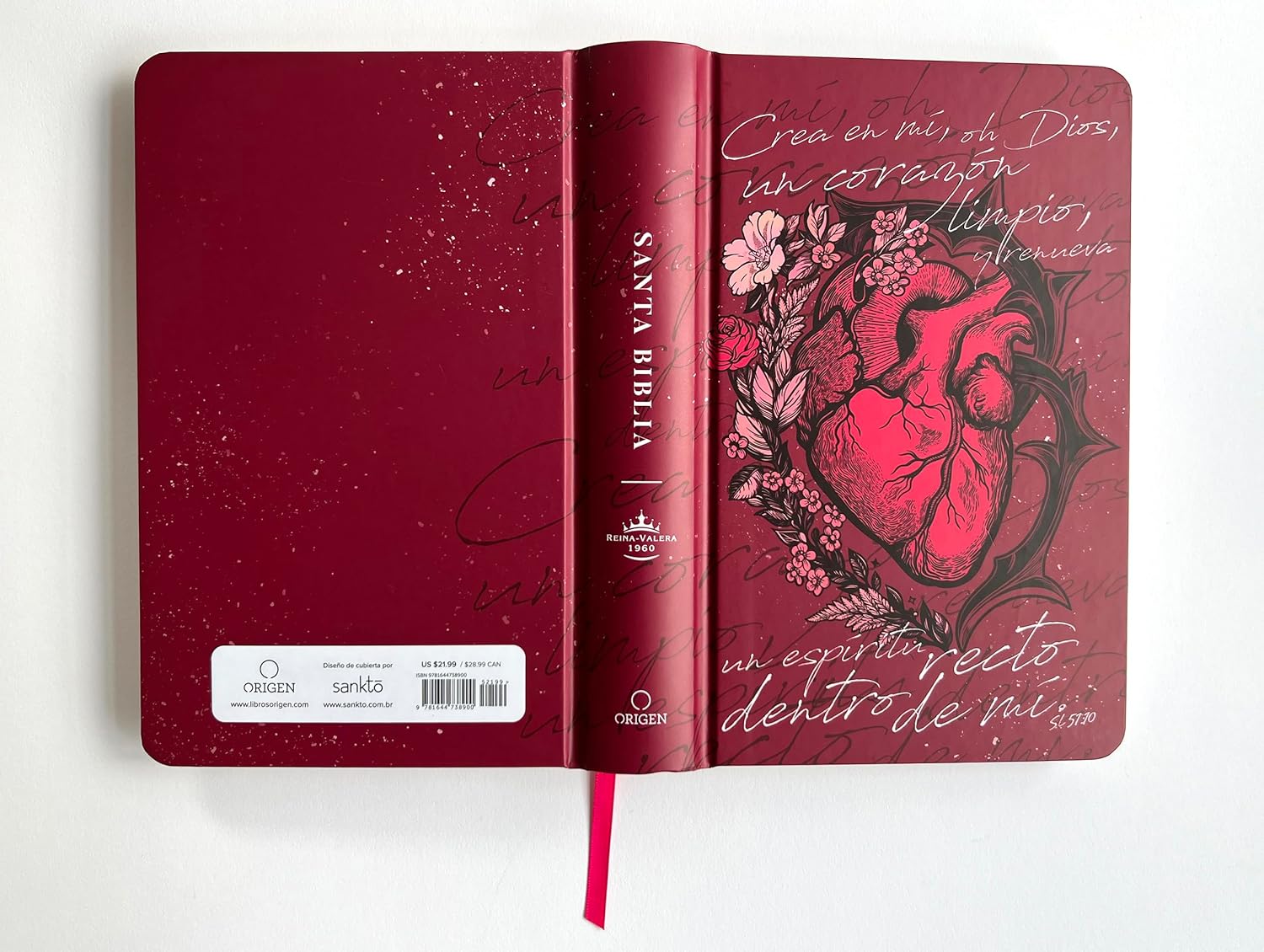 Biblia RVR1960 Nombres de Dios crea en mí un corazon limpio TD