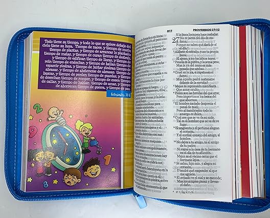 Biblia RV1960 Mi gran viaje azul