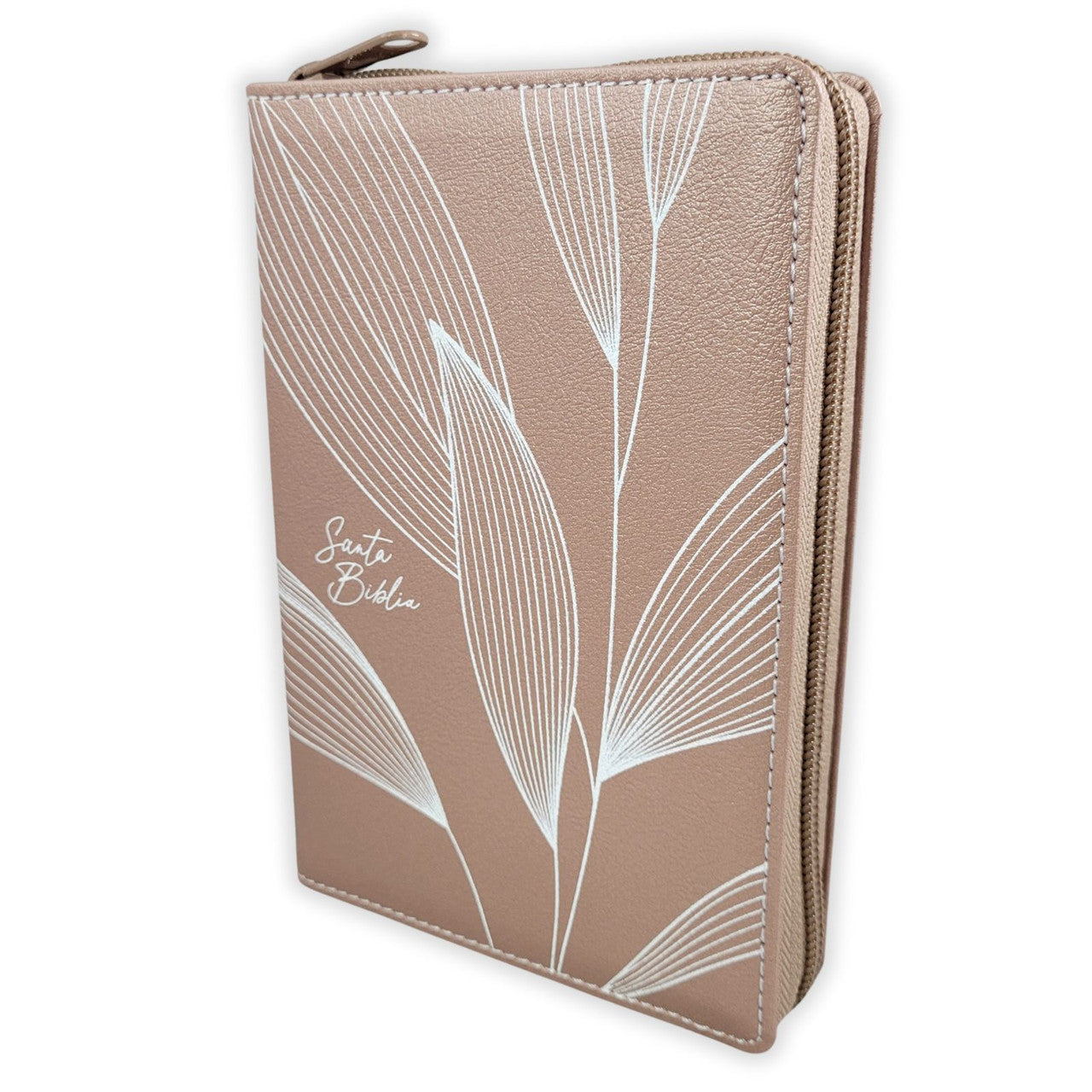 Biblia NBLA Compacta Oro Rosa Bolsillo