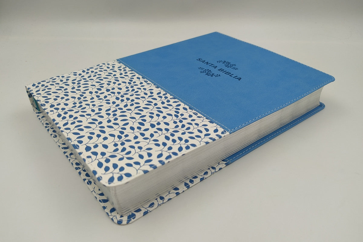 Biblia NTV Edicion de referencia ultrafina azul
