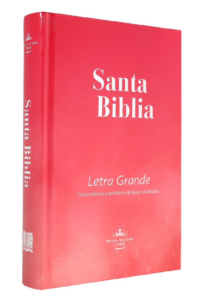 Biblia RVR60 letra grande rosaTD