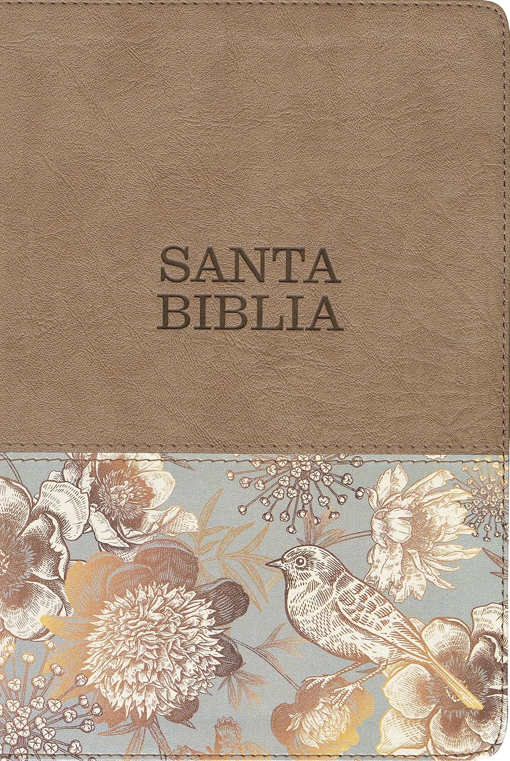 Biblia NTV Letra super gigante beige