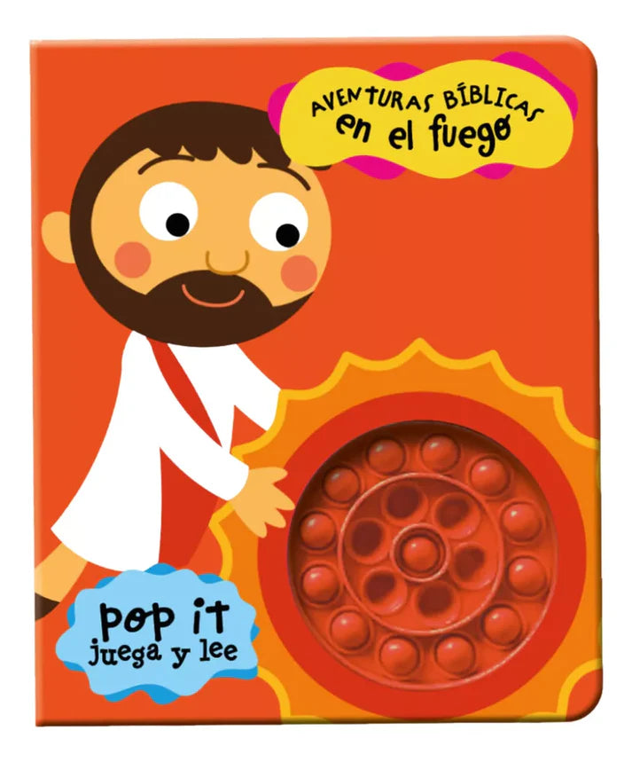 Lee y juega aventuras bíblicas en el fuego pop it