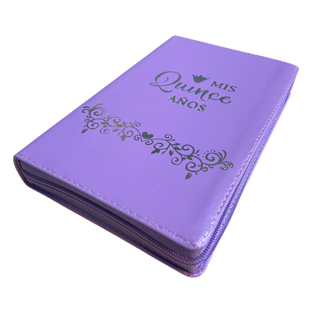 Biblia RV1960 XV años promesas letra grande