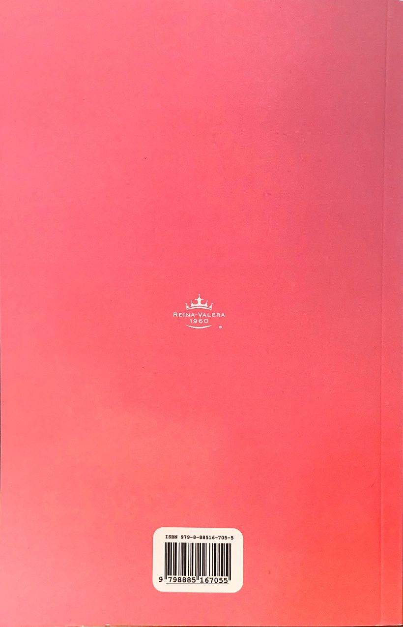 Biblia RVR60 ECO rosa flor