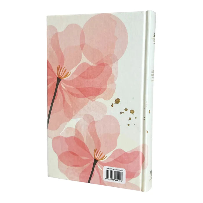 Biblia RVR60 Flor rosa tapa dura