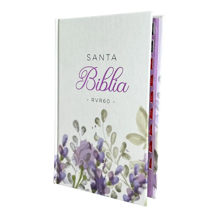 Biblia RVR60 Lavanda Índice