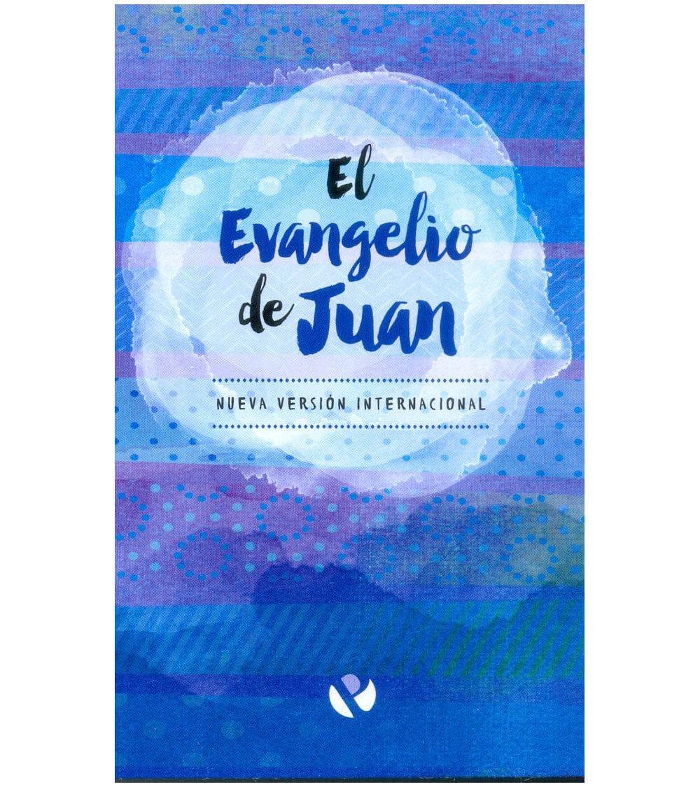 Evangelio NVI Juan - Azul (paquete de 10 piezas)