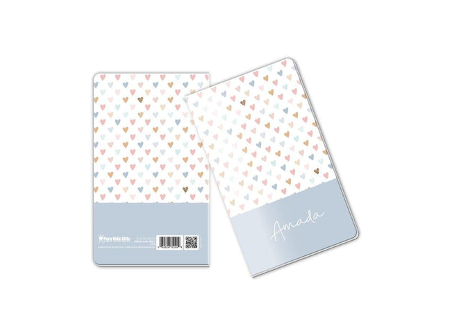 Libretas Set de 3 amada bedecida y valiosa pastel