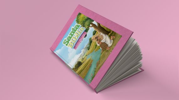 Biblia RVR2020 Para niñas rosada TD
