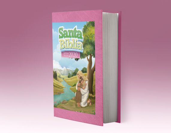 Biblia RVR2020 Para niñas rosada TD