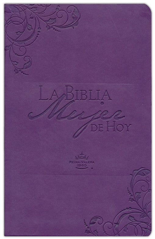 Biblia RVR60 Mujer de Hoy Purpura - Librería Libros Cristianos - Biblia